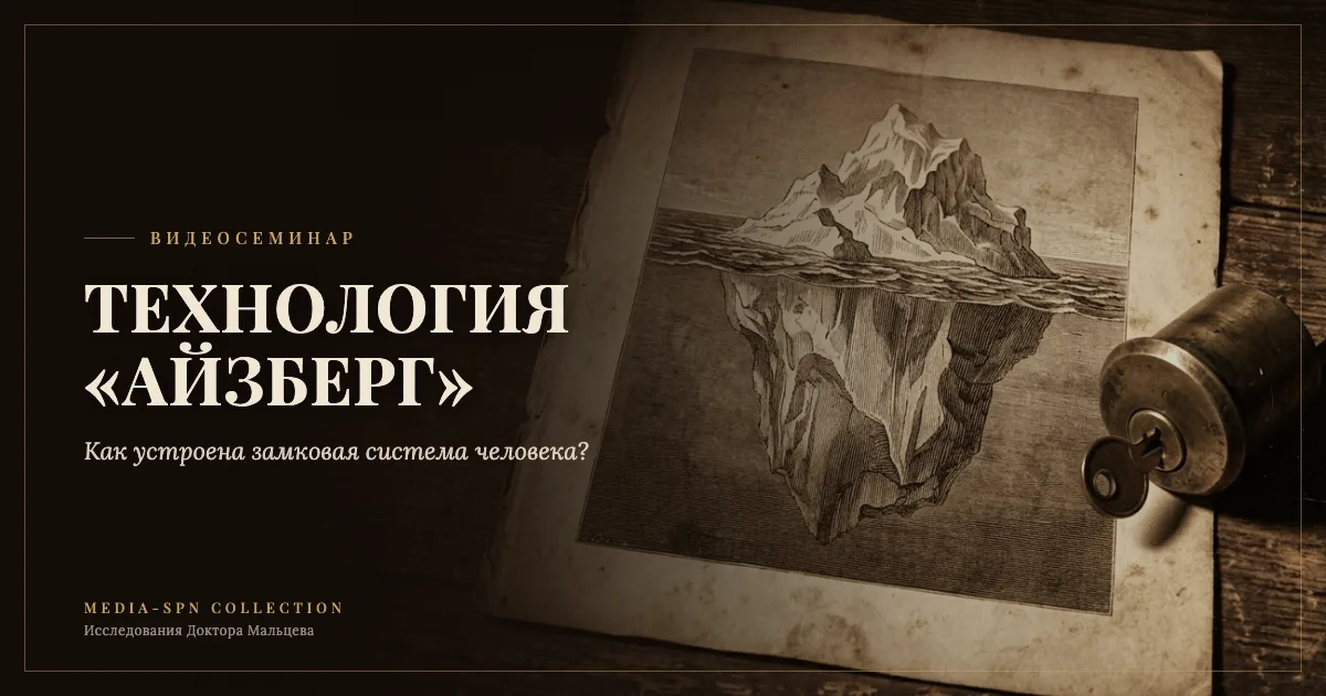 Технология "Айзберг" и Замковая система человека