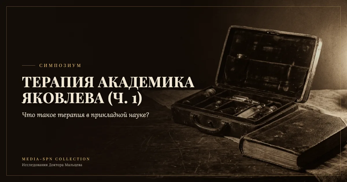 Терапия академика Яковлева, ч.1