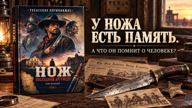 НОЖ. Последний аргумент». Техасское пятикнижие. ТОМ I