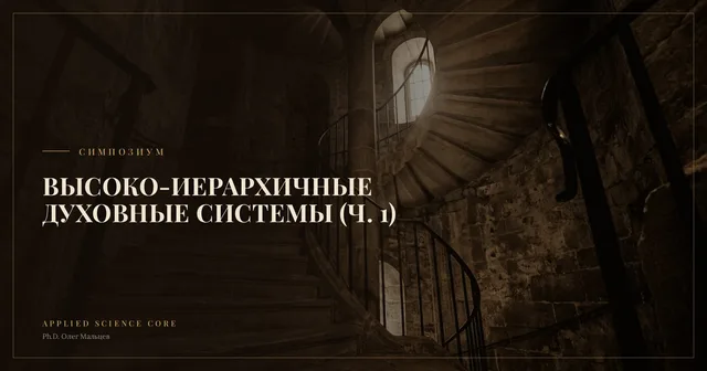 Тема: ВИС (высоко-иерархичные духовные системы).ч.1