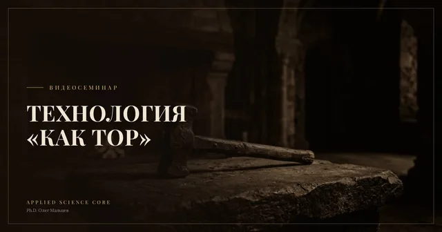 Тема: Технология «КАК ТОР»
