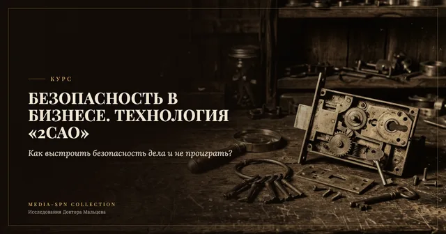 Короткий курс: Безопасность в бизнесе. Технология "2САО"