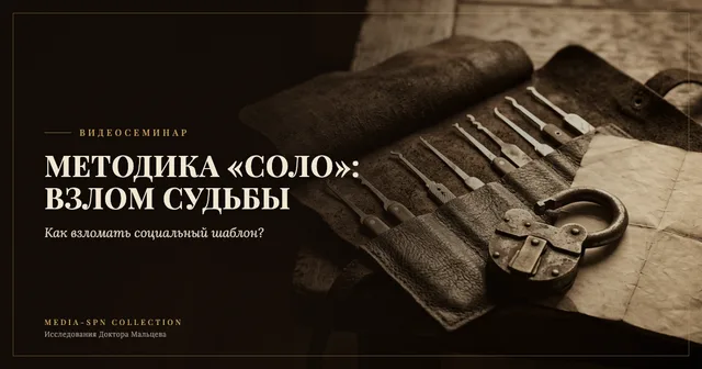 Тема: Методика "СОЛО" (взлом судьбы)