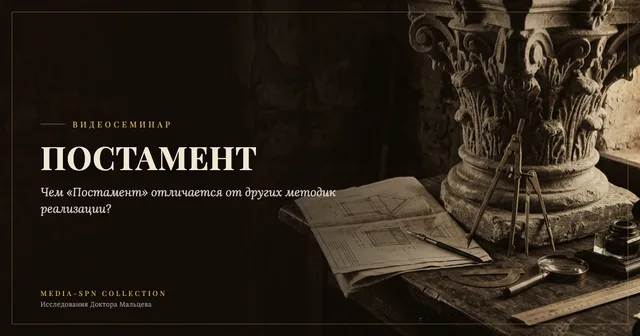 Тема: Сравнение Постамента с другими методиками реализации