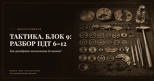 Технология "тактика" (блок-9). Разбор ПДТ 6-12