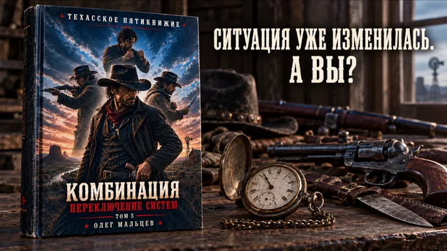Книга «Комбинация. Переключение систем». Том V «Техасского пятикнижия»
