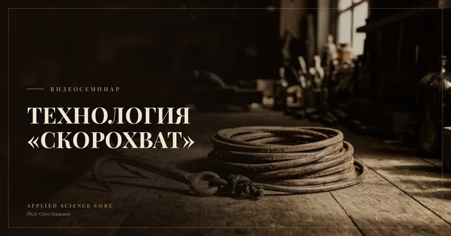 Тема: Технология «СКОРОХВАТ»