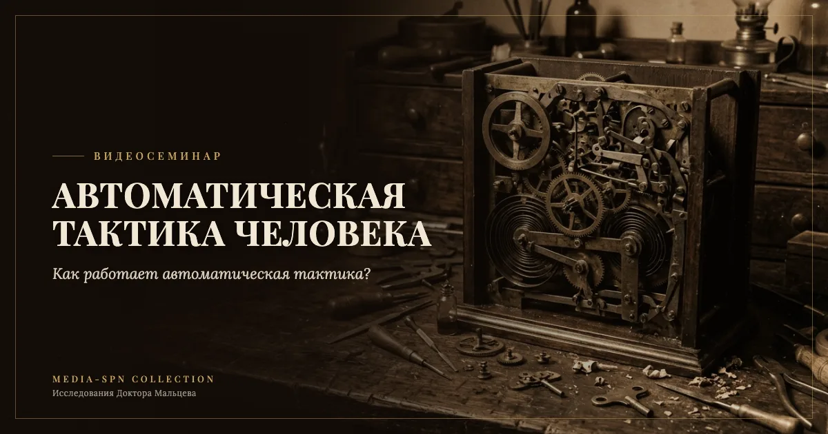 автоматическая тактика человека